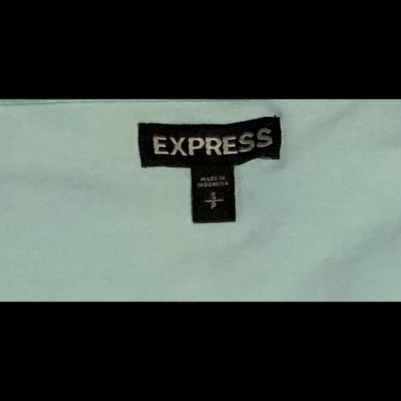 Express Strapless Peplum Top Small - Picture 4 of 5